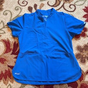 Blue Women's Scrub Top